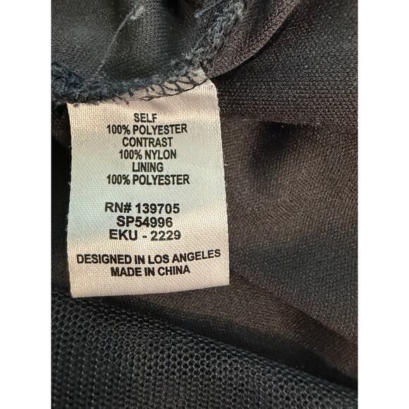 Love Nickie Lew Black Tulle Mini Dress β Size 5 Juniors β Spaghetti Straps β¨ - Picture 6 of 6